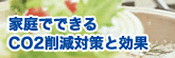 家庭でできるCO2削減対策とその効果