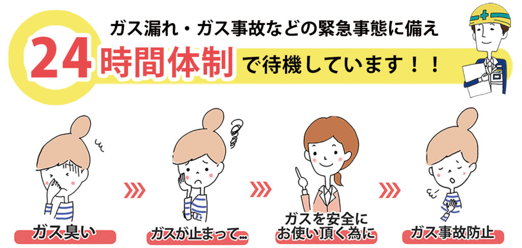 24時間体制で待機しております