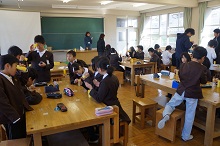 万華鏡作りの写真